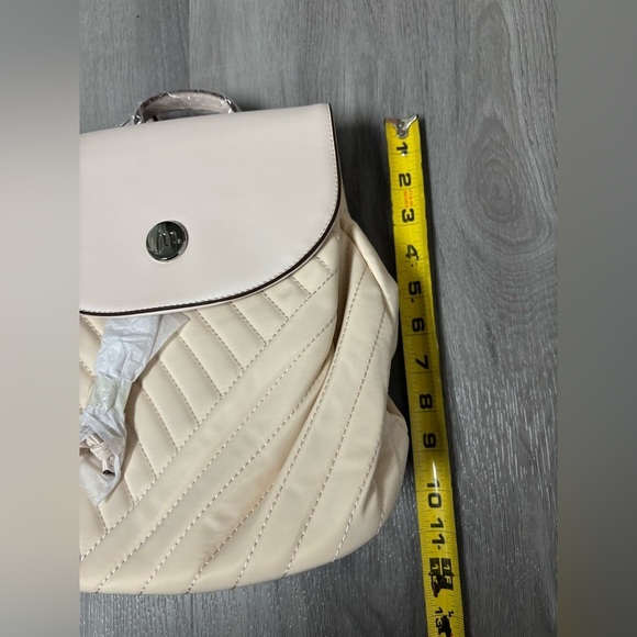 Jessica Moore Quilted Backpack Cloud Creme NWT main image 4